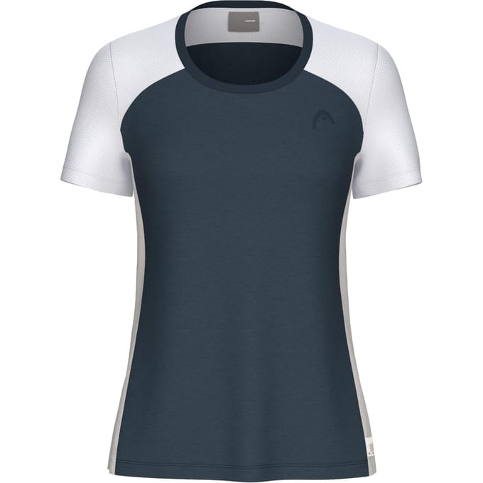 HEAD Play Tech T-shirt Dames-donkerblauw