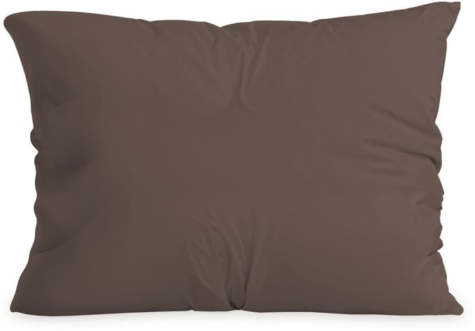 Zelesta Comfort Duo Kussensloop - Chocolade bruin - 60x70cm - Set van 2 kussenslopen