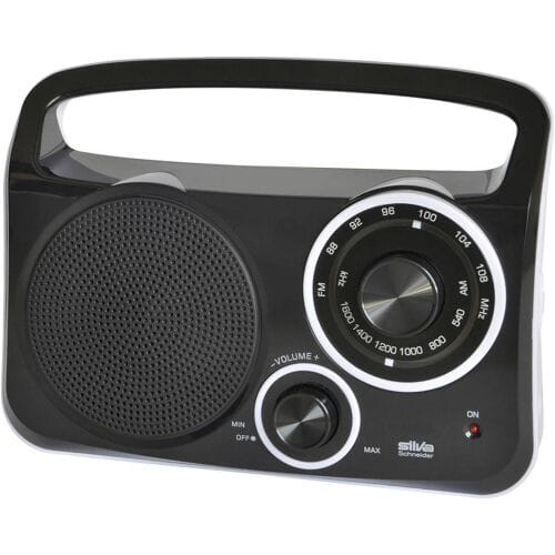 Silva Schneider M 280 TR Transistorradio VHF (FM), Middengolf Middengolf, Bluetooth, FM Zwart