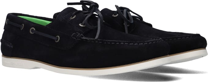 Tommy Hilfiger Th Boat Shoe Core Mocassins - Instappers - Heren - Blauw - Maat 41