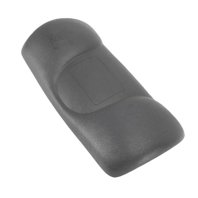 Badkussen PU Badkussen Neksteun Anti-slip Zuignappen Badkussen voor Badkamer Spa gray