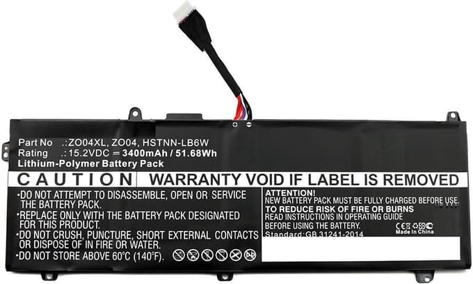 CoreParts MBXHP-BA0109 notebook reserve-onderdeel Batterij/Accu
