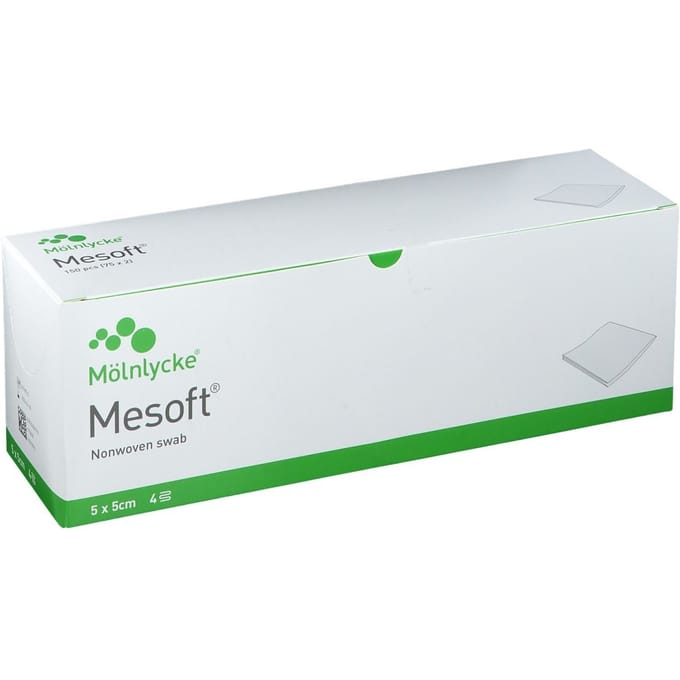 Mesoft Steriele Kompressen 5cm x 150 Compressen