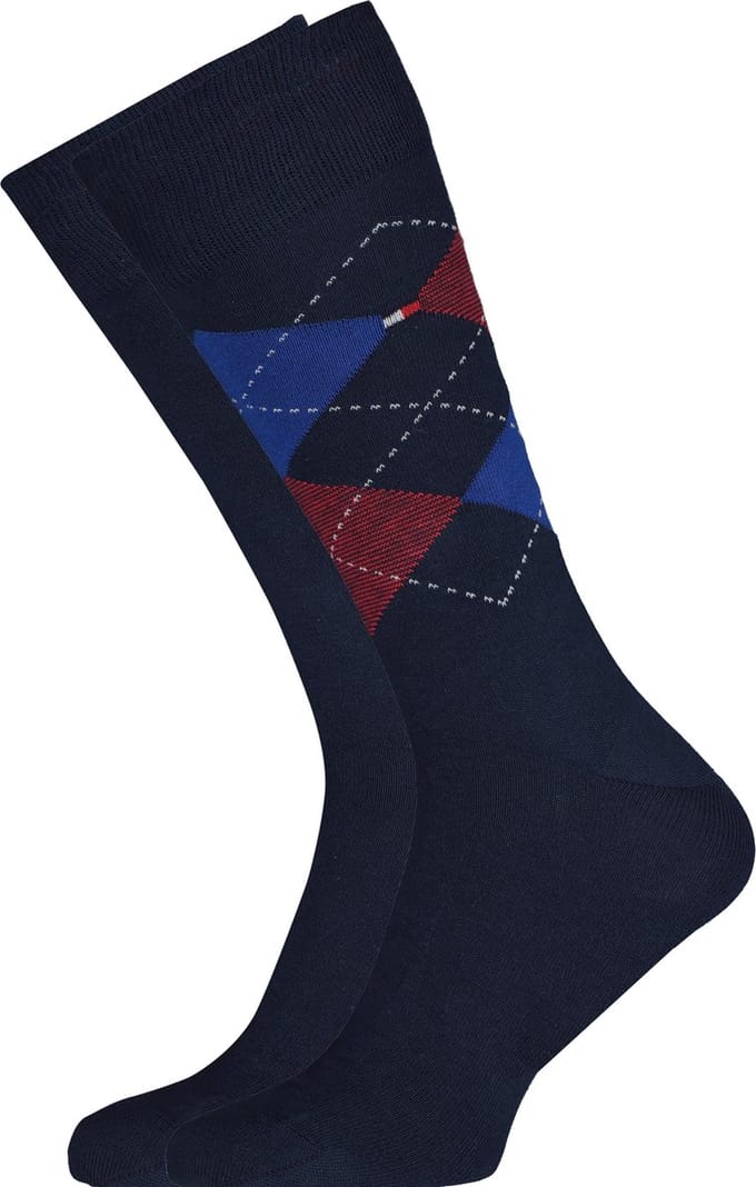 Tommy Hilfiger 2-Pack Sokken Blauw