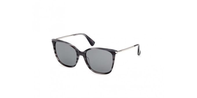 Maxmara MM0202 Light blue/striped 55/18/145 WOMAN Zonnebrillen