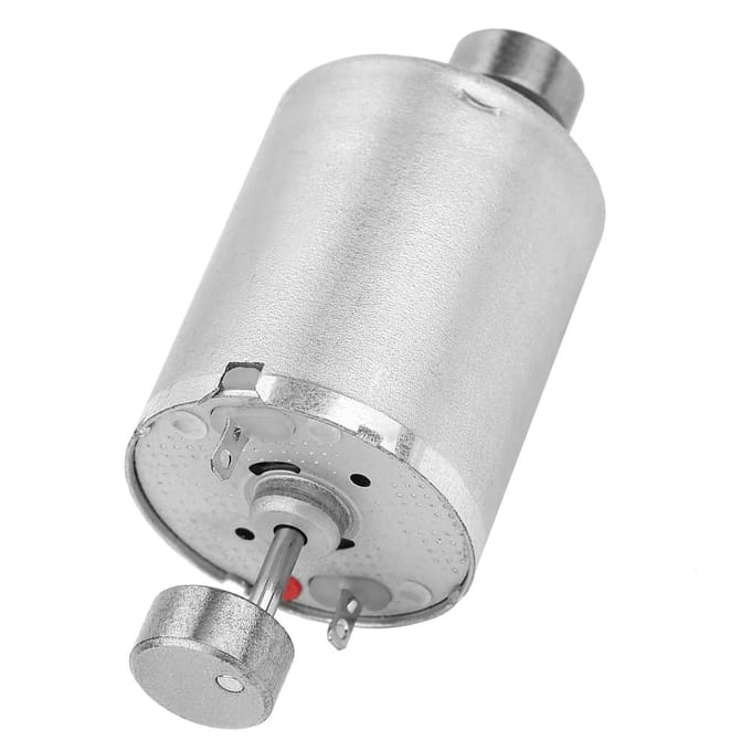 DC Dubbele As Sterke Trilling Trilmotor 12V 31mm Lengte