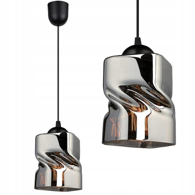 Moderne Hanglamp Glas Metala E27 60W - LX-1150