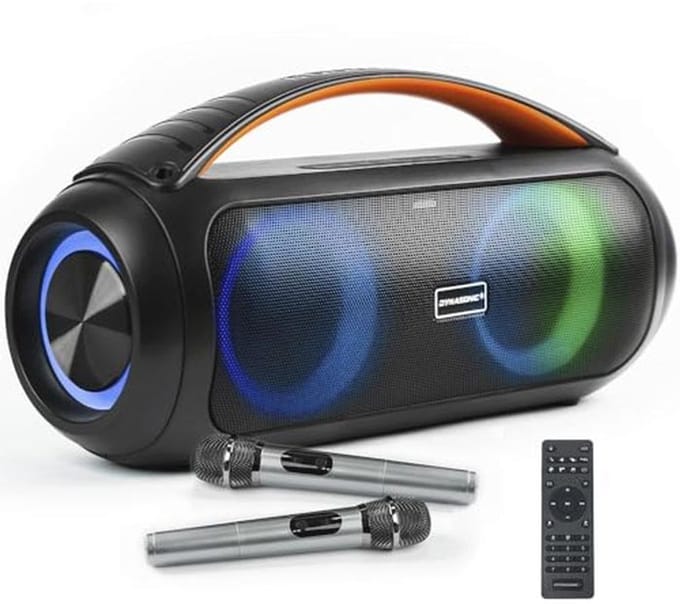 Draadloze Bluetooth Speaker - Waterdicht IPX7 met LED Verlichting en Micro-SD/USB Ondersteuning