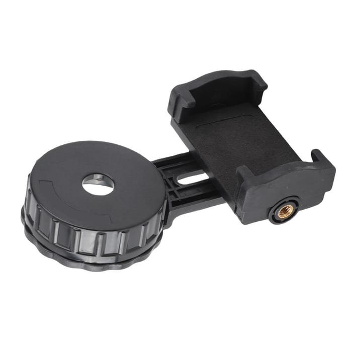 Universele Mobiele Telefoon Camera Verrekijker Monoculaire Telescoop Microscoop Adapter Bevestiging Connector black