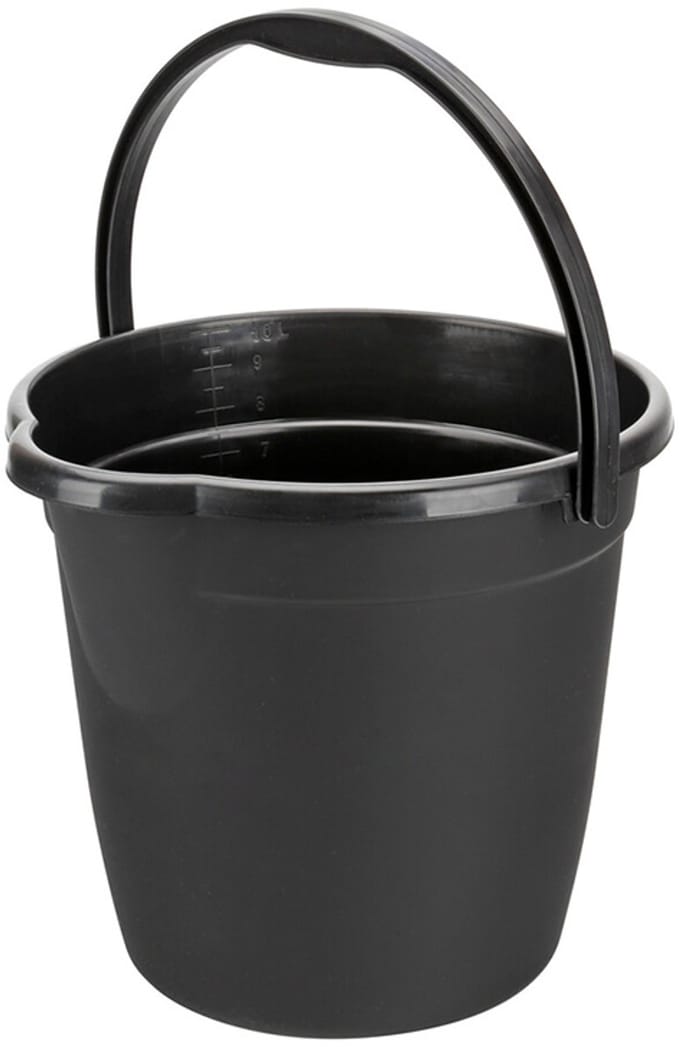 Emmer - 10 L - zwart