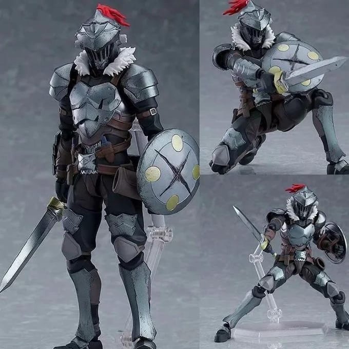 Figma 424 Goblin Slayer Gearticuleerd Actiefiguur Verzameling Model Speelgoed black