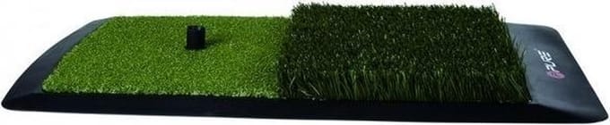 Golfmat - 2 Kunstgras Lengtes - 31x60 cm