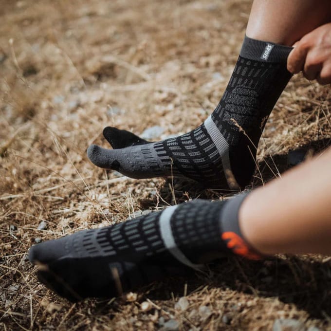 SIDAS T-Free Trail sokken - Zwart - 35-36