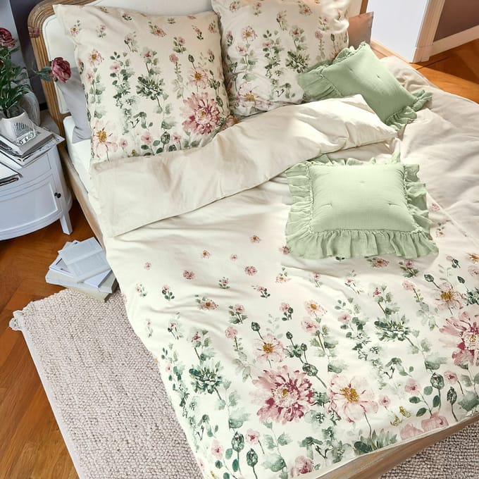 LOBERON Beddengoed Brinalie bont