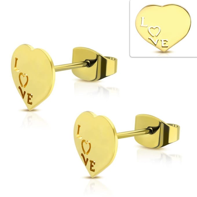 Montebello Oorbellen Ayda - 316L Staal - Hart - 15 x 13 mm
