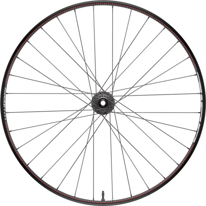 Zipp voorwiel 29 inch 3Zero Moto B1 Boost Tubeless Disc IS carbon Slate/Stealth