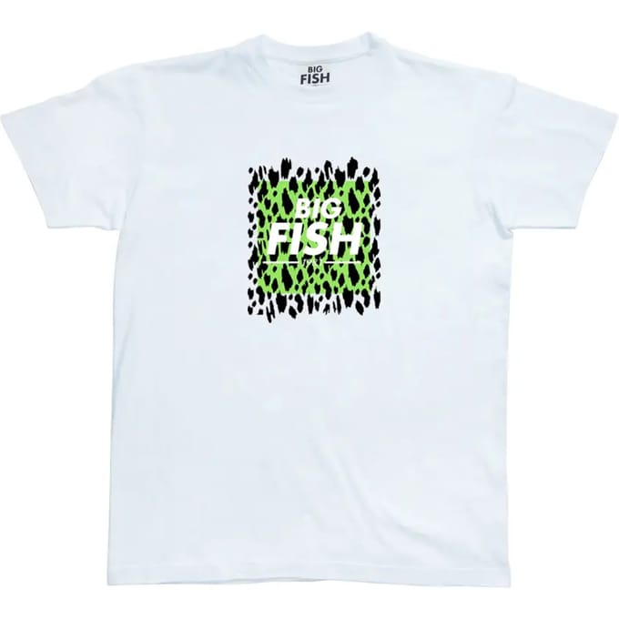 Groen camo T-shirt Big Fish