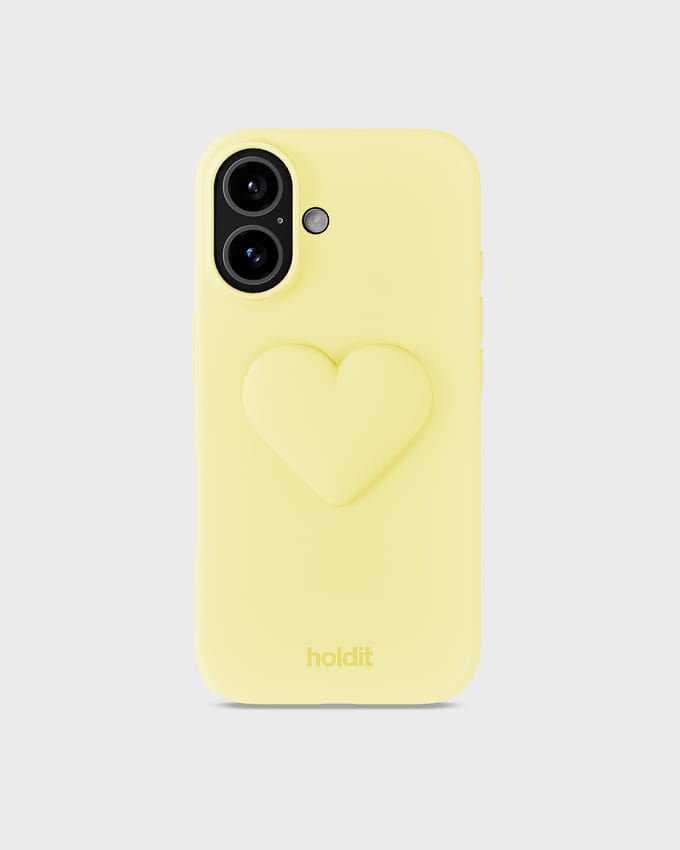 Lemonade Heart Silicone Sticker