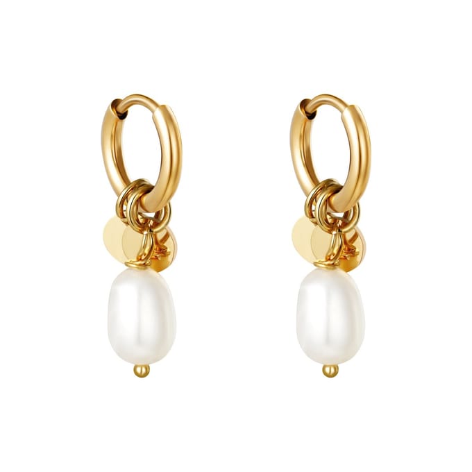 Oorbellen Pearl Drops parel oorbellen