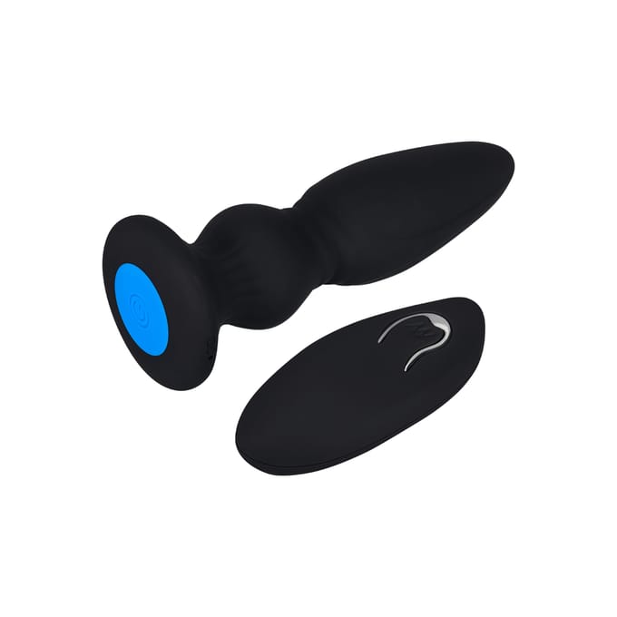 Mr. Play Vibrerende oplaadbare anaal plug Met Afstandsbediening - buttplug Extra