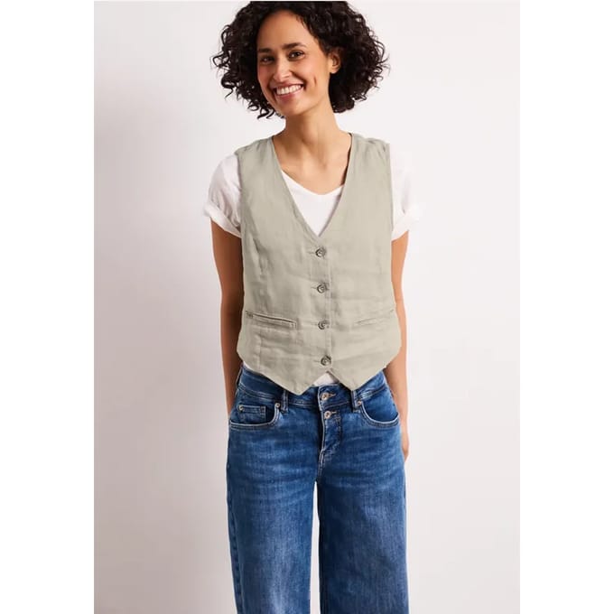 Street One - A220304 - SOL_Short Vest Buttons