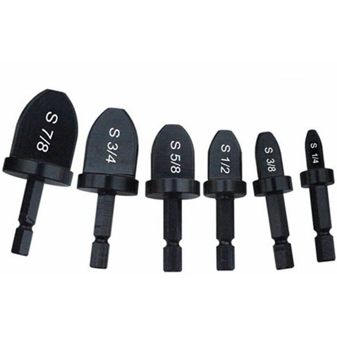 6 stuks buis expanders airconditioner koperen buis expander stuikgereedschap boor affakkelgereedschap 6Pcs