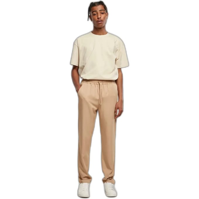 Urban Classics - Tapered Heren joggingbroek - 3XL - Beige
