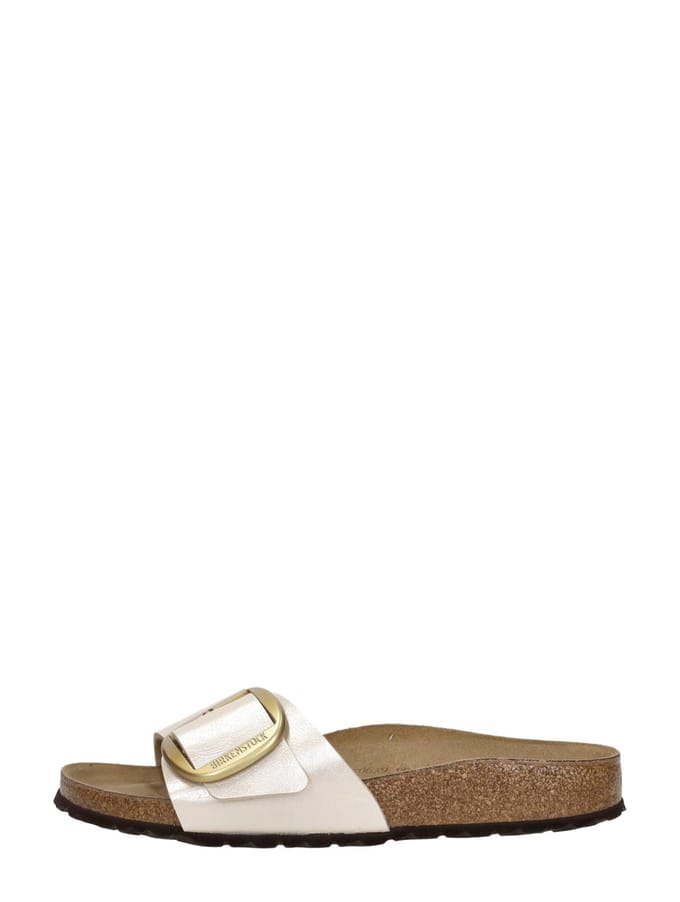 Birkenstock Madrid Graceful Dames Slippers Small fit - Wit - Maat 42