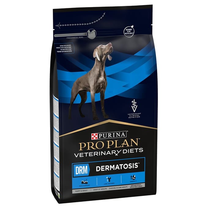 Pro Plan Veterinary Diets Canine Drm Dermatosis - Hondenvoer - 3 kg