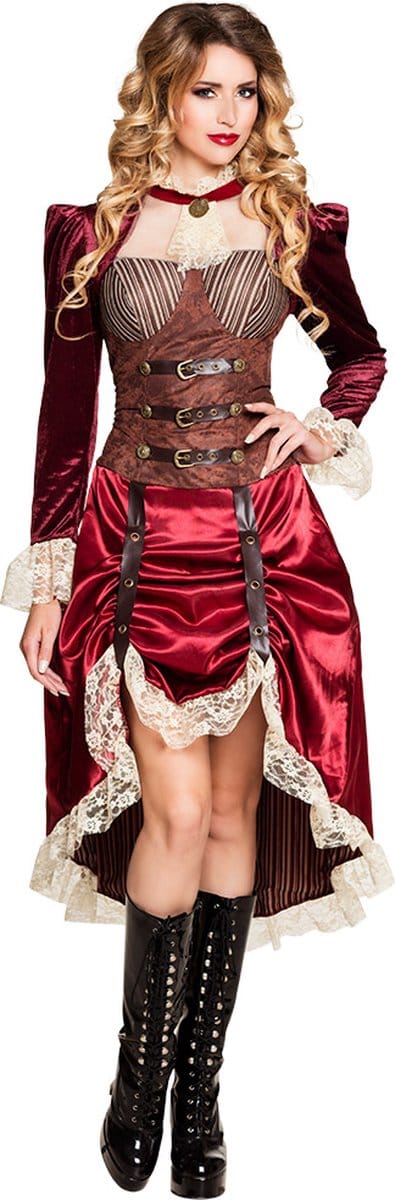 Boland - Kostuum Lady Steampunk (36/38) - Volwassenen - - Steampunk