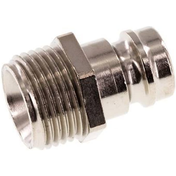 Messing DN 9 Tempereerkoppeling Insteeknippel G 3/8 inch Buitendraad [5 Stuks]