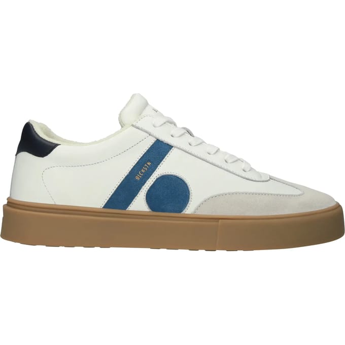 Blackstone QUARTZ AUDEN - EG554 White Blue - Sneaker (low) - Heren - White - Maat: 44