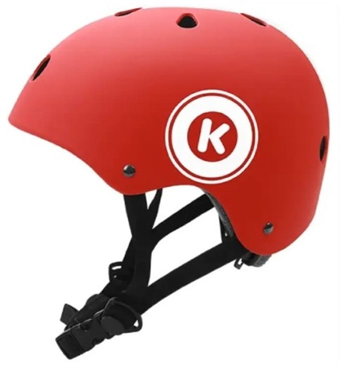 Kick'n'Roll Kinderhelm - H1 - Rood- Verstelbaar - 54-58cm