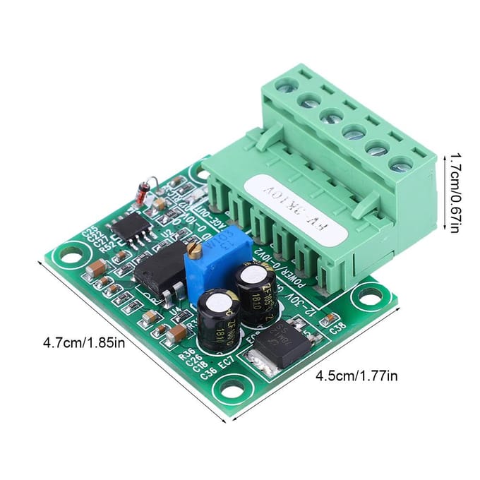 FV3KHz10V Frequentie-Spanningsomzettermodule 0~3Khz naar 0~10V Digitaal naar Analoog Signaalmodule