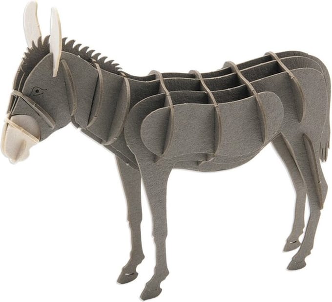 FRIDOLIN 3D Papier Model - Ezel.