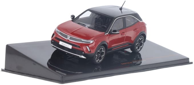 Opel Mokka E 2020 Rood - Model 1/43 - IXO Model