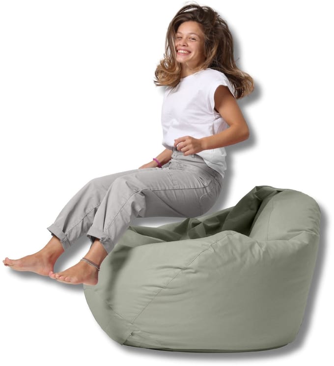 Xoft Living – Zitzak – Premium XXL – Grijs – Waterafstotend