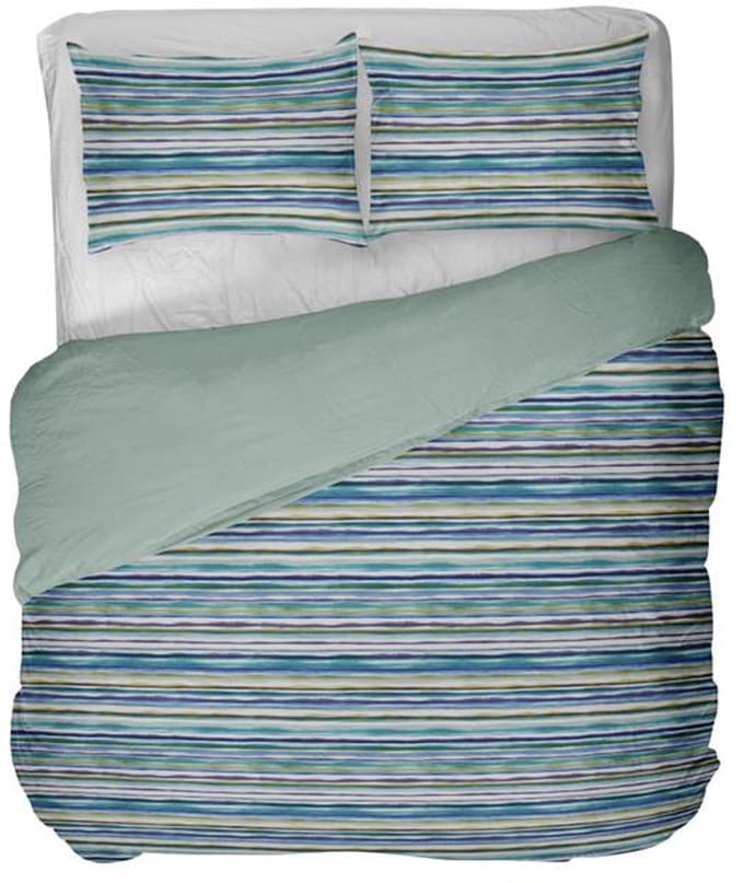 Kayori Ona Dekbedovertrek - Extra breed - 260x200/220 cm - Blauw