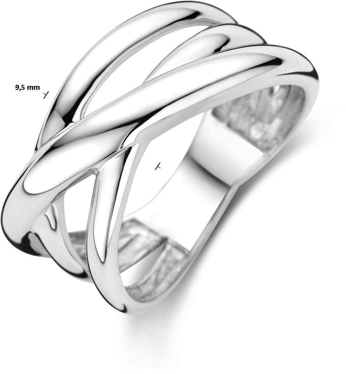 Gerhodineerd Zilver Ring 1339425