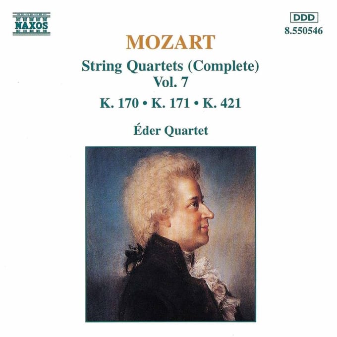 Eder Quartet - Mozart: String Quartets 7 (CD)