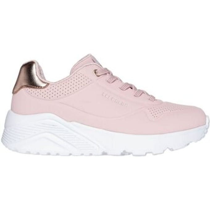 Skechers Uno Lite Metallic Mode Schoenen Roze EU 27 Kinderen