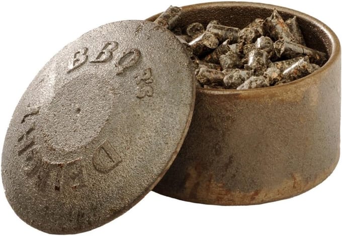 Rookbox voor BBQ van Gietijzer voor Houtpellets