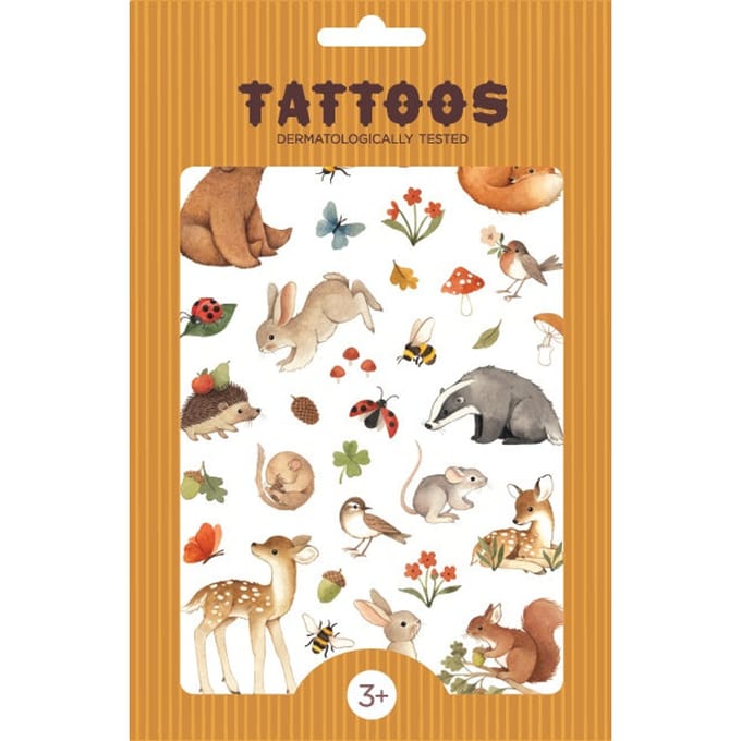 Petit Monkey tattoo's A day in the woods