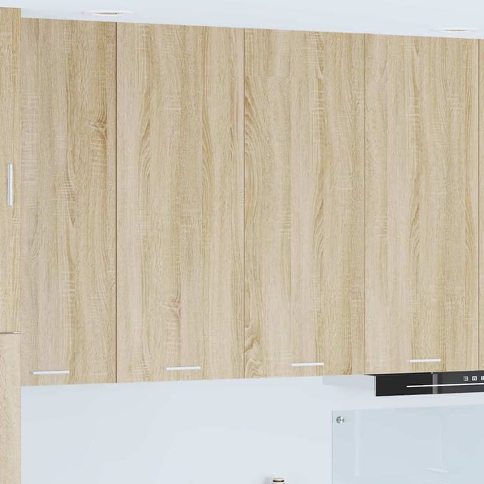 vidaXL - Hangkast - Sonoma - Eik - 80 - x - 31 - x - 100 - cm - Bewerkt - hout