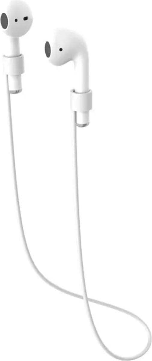 Siliconen Koord voor Iphone Airpods - Anti-Lost - Wit - OXILO