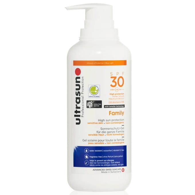 Ultrasun Family SPF30 400ml and Ultrasun Face SPF 50+ 50ml Bundle