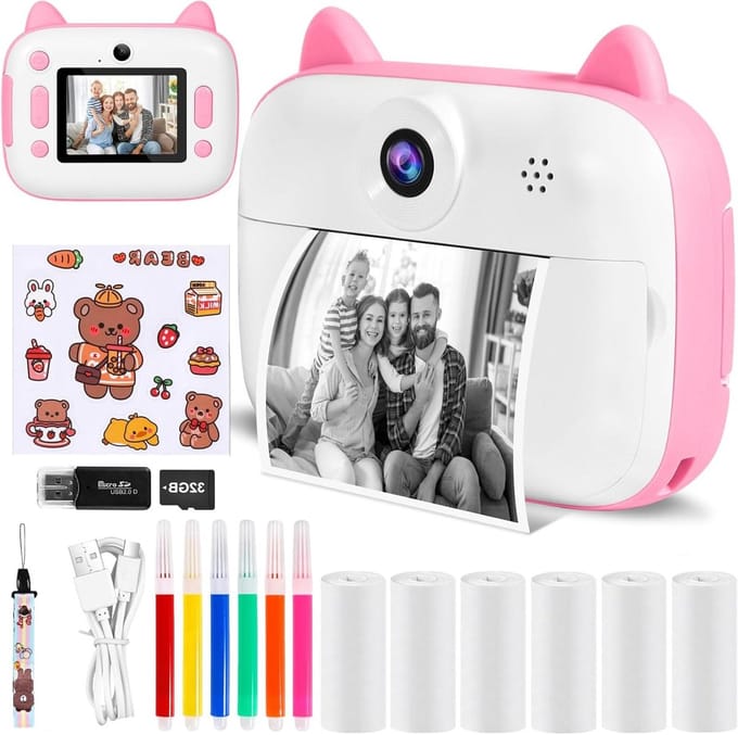 Instant Camera – Polaroid Camera – Direct Print Camera - foto gadget