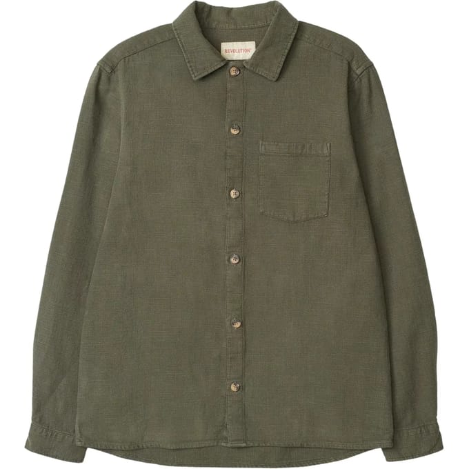 Revolution Overhemd - Modern Fit - Groen - M