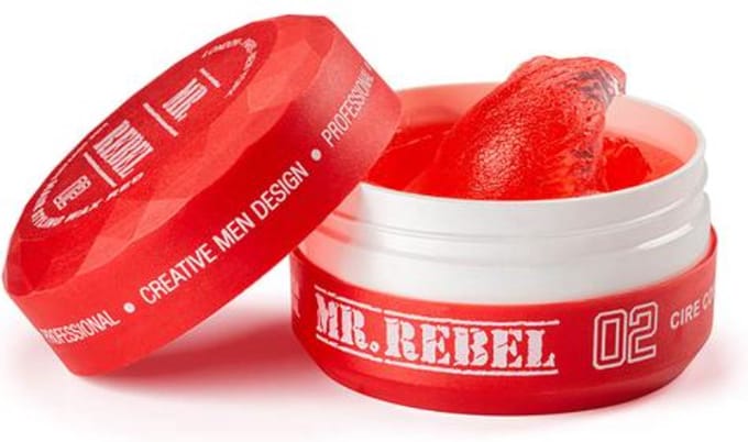 Mr.Rebel - Hair styling wax - 02 Red