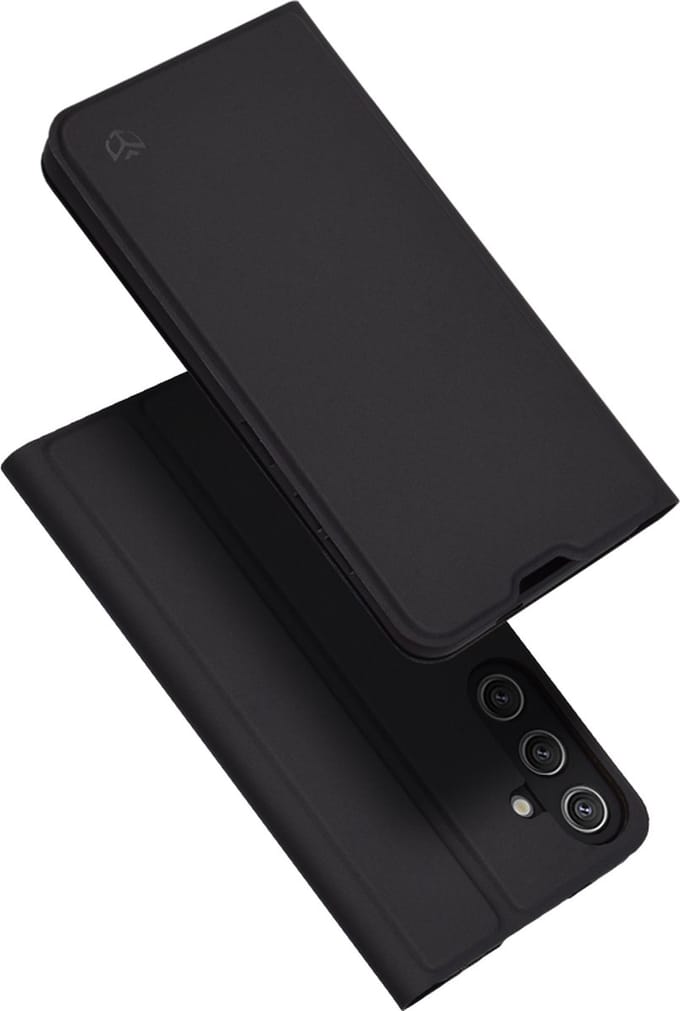 Hoesje geschikt voor Samsung Galaxy S24 - Techsuit Magskin Book Wallet Case - Zwart